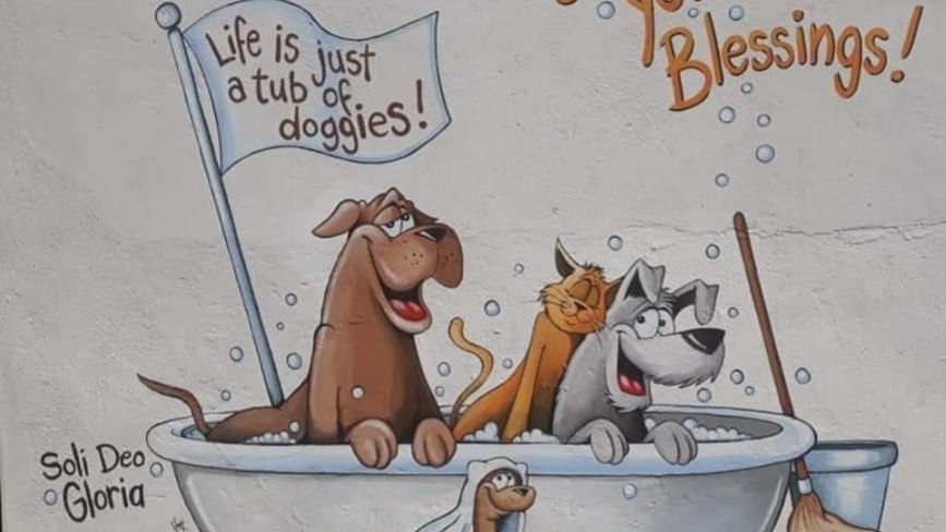 Creatures pet parlour... PETA