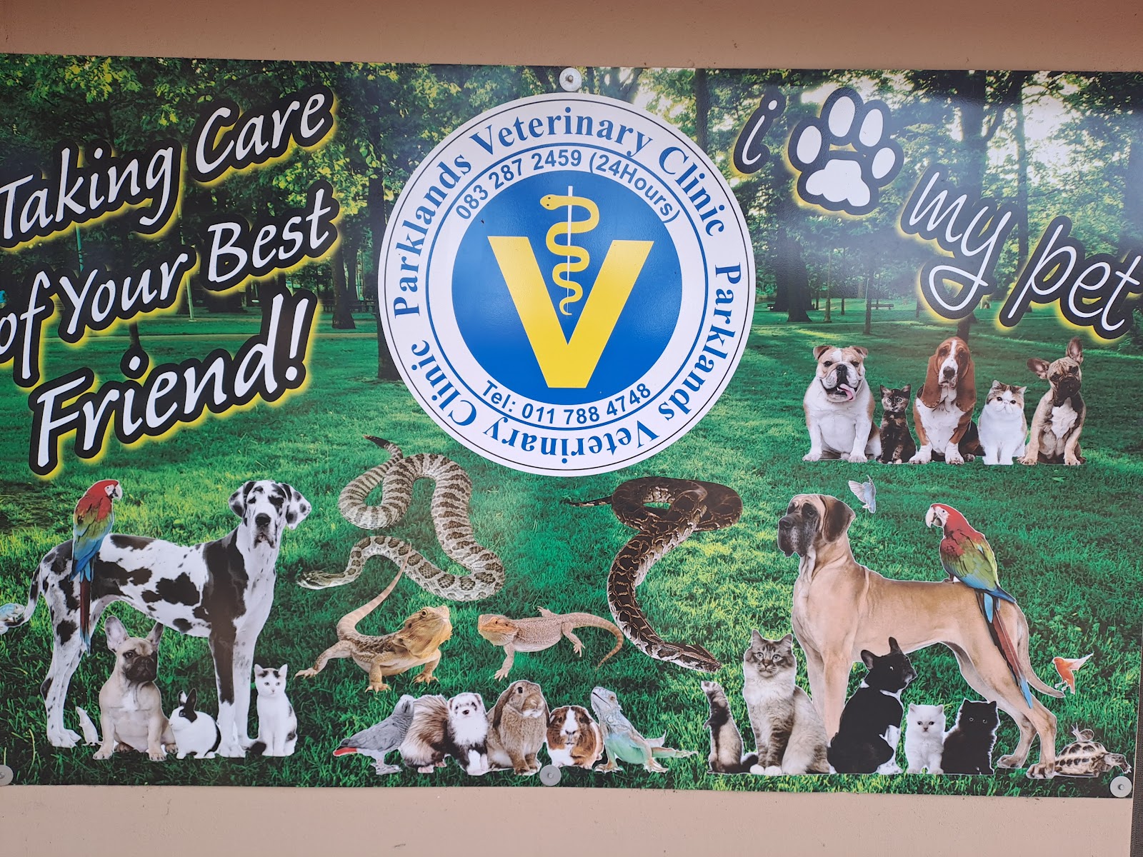 Parklands Veterinary Clinic and Hospital 24/7 Trauma Unit. Private Practice