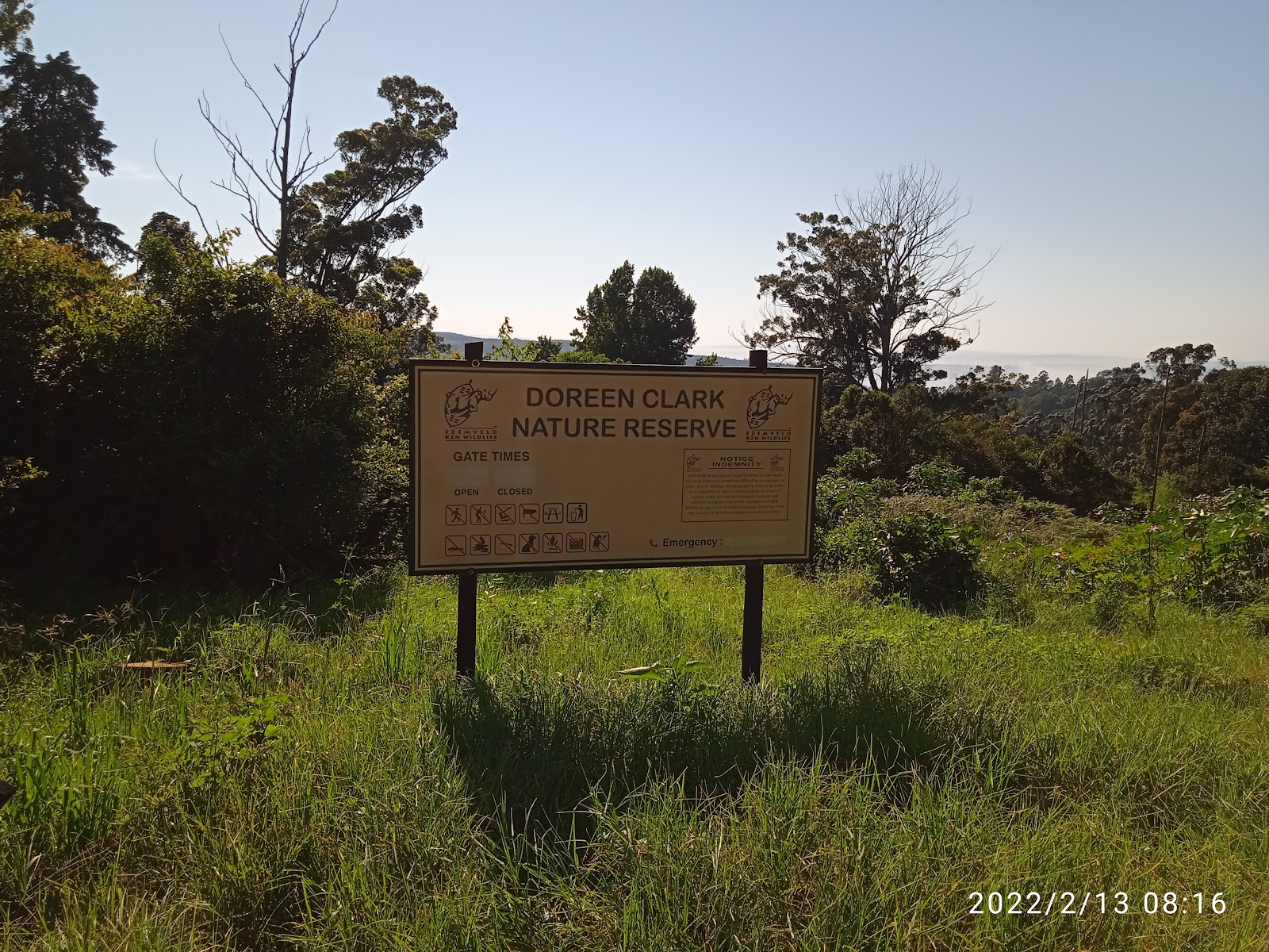 Doreen clark nature reserve